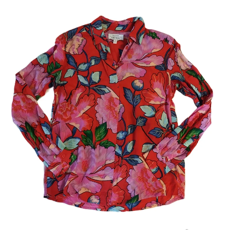 Exclusive Savings Floral Print Top Long Sleeve By Paris Atelier and Other Stories, Size: Xs