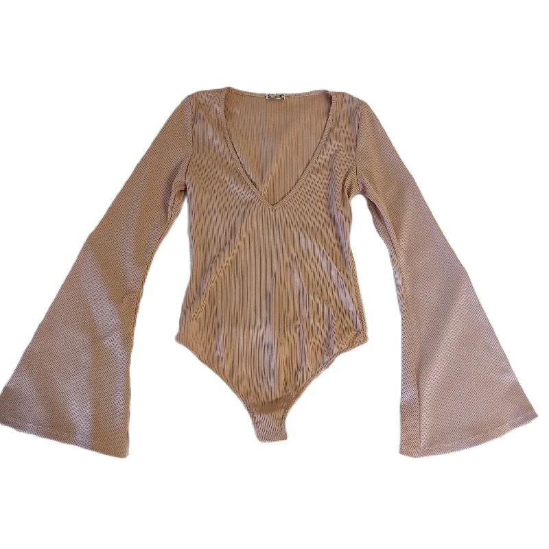 Deal Dash Pink Bodysuit By Free People, Size: Xs