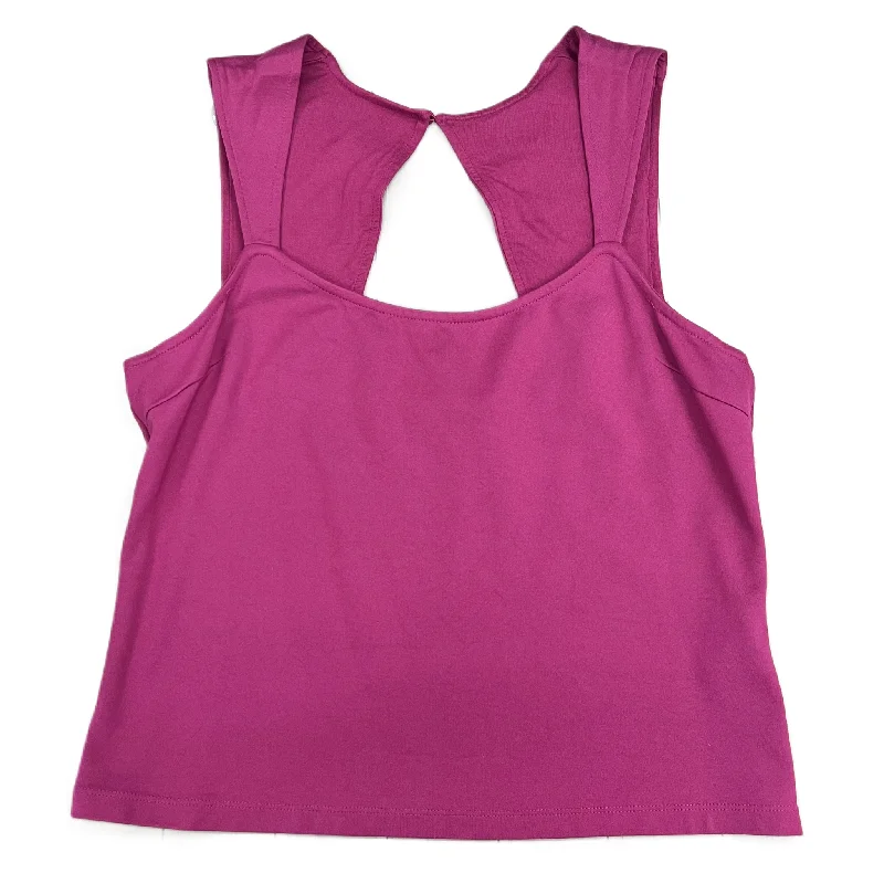 Act Now Purple Top Sleeveless Basic By Maeve, Size: Xl