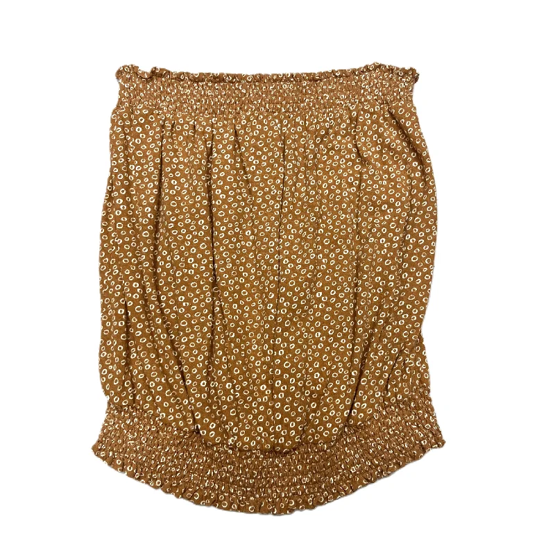 Overstock Rust Top Sleeveless By Anthropologie, Size: Xs
