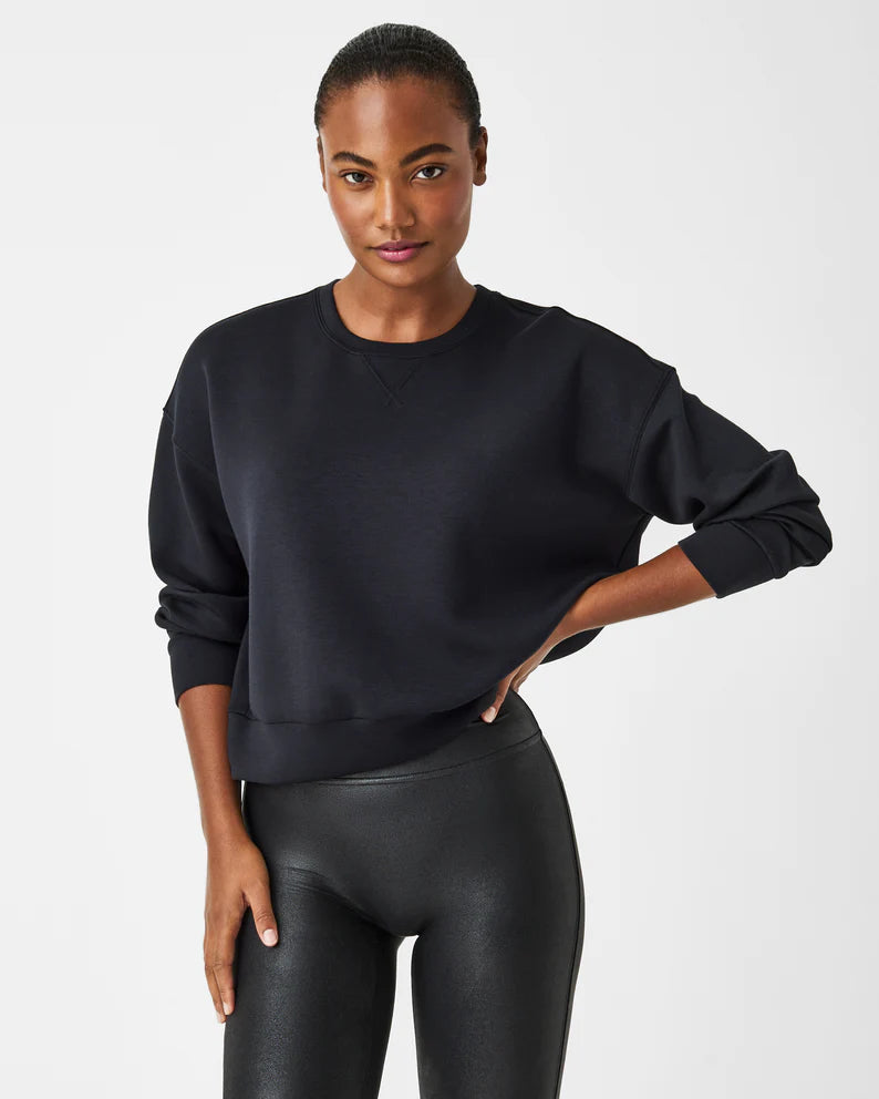 Seasonal Sale Spanx AirEssentials Black Crew