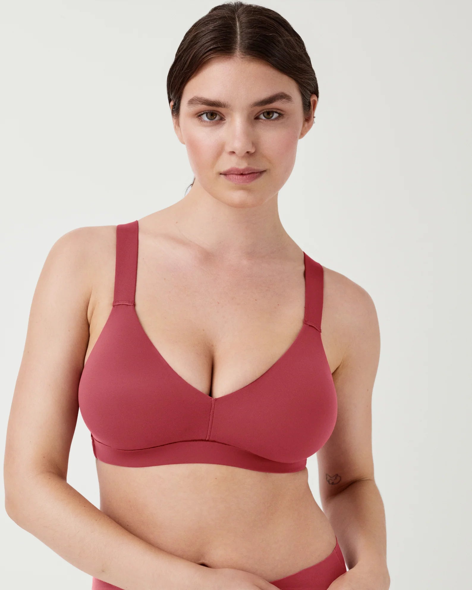 Clearance Sale Spanx Winter Rose Lined Bralette