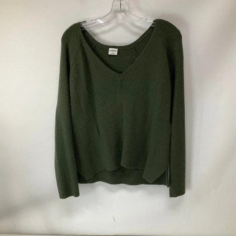 Massive Deals Sweater By Abercrombie And Fitch In Green, Size: Xl