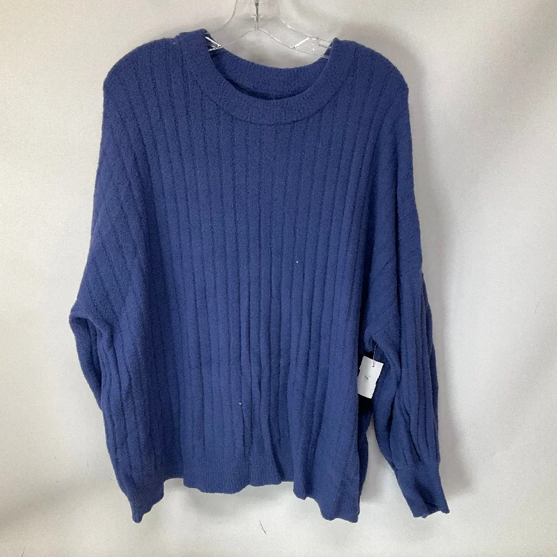 Price Cut Sweater By Aerie In Blue, Size: L