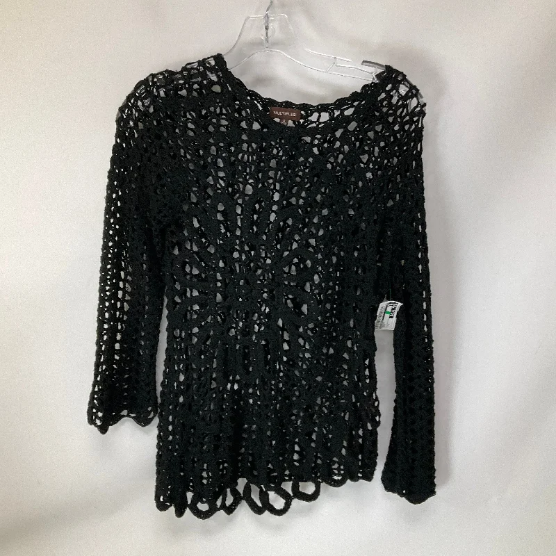 Deal Dash Sweater By Multiples In Black, Size: S