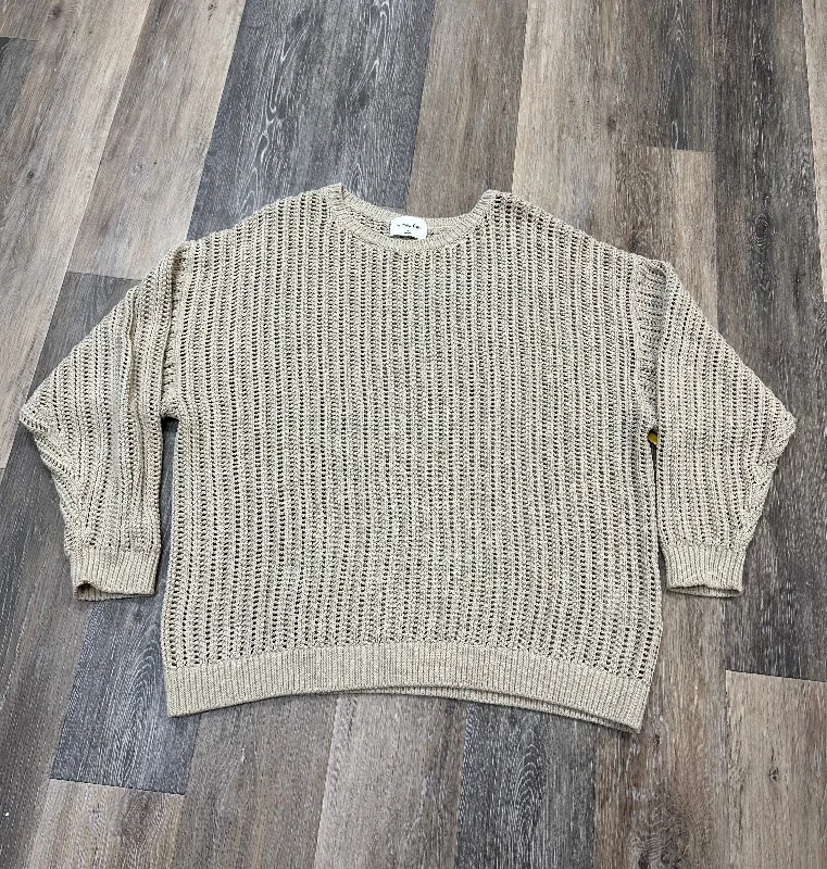 Last Chance Sweater By Wilfred In Tan, Size: Xl