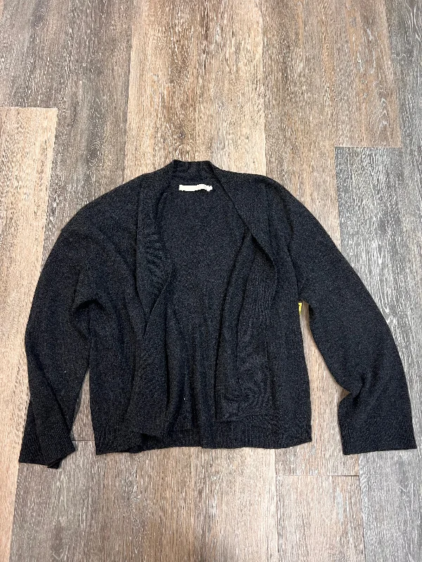 Deep Discounts Sweater Cardigan Cashmere By One Grey Day In Grey, Size: S