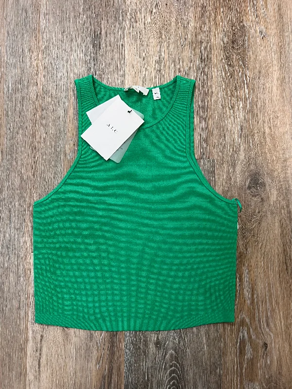 Unbeatable Prices Tank Top Designer By Alc In Green, Size: S
