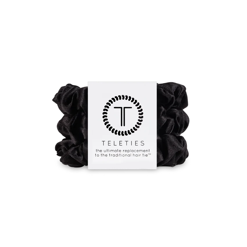 Midnight Sale Teleties (Small) Black Scrunchie