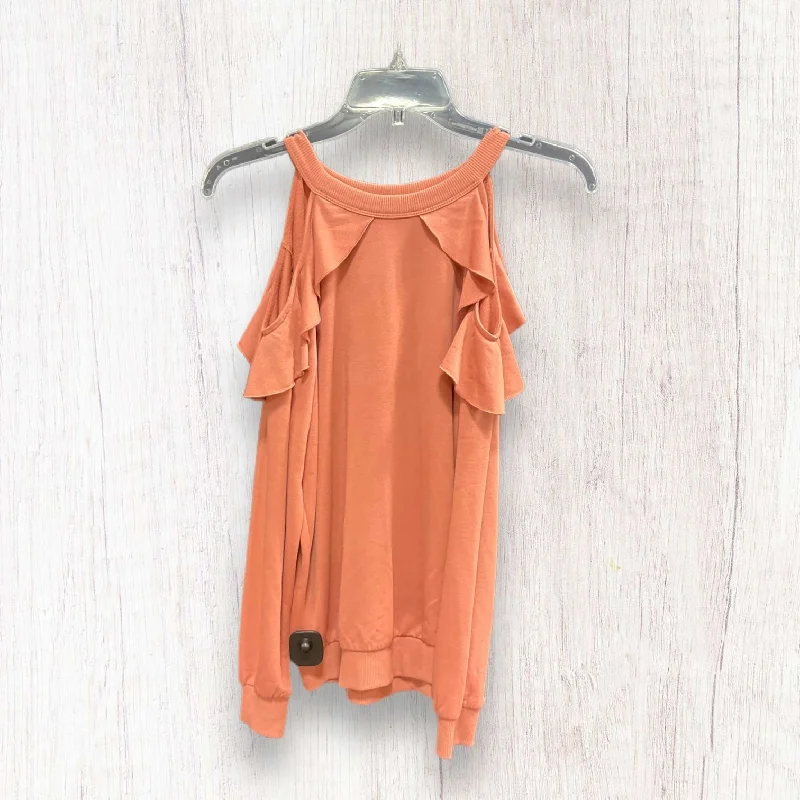 Special Savings Terracotta Top Short Sleeve Express, Size Xs
