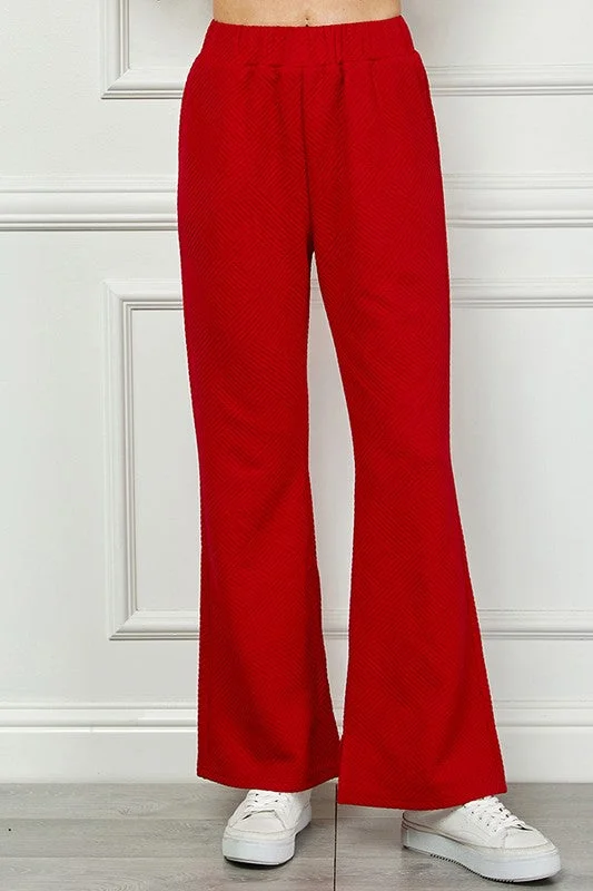 Exclusive Savings My Heart Textured Red Flares