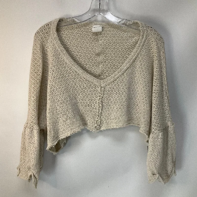 Deal Zone Top 3/4 Sleeve By By Together In Beige, Size: M