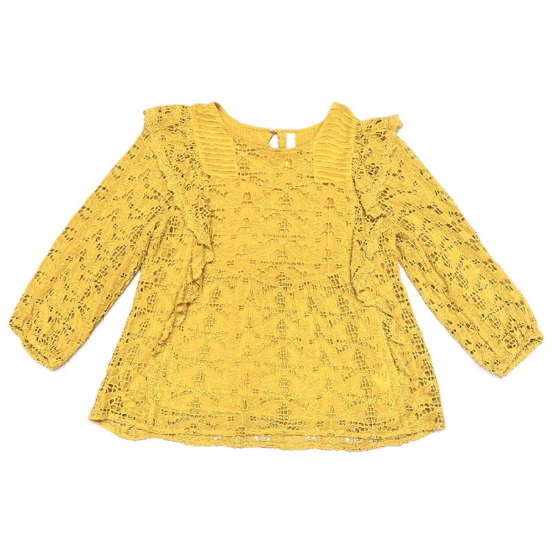 Online Only Top Long Sleeve By Anthropologie  Size: L