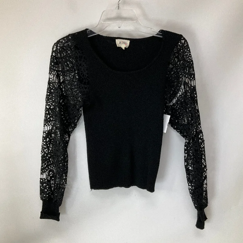 Deal Dash Top Long Sleeve By Bibi In Black, Size: S