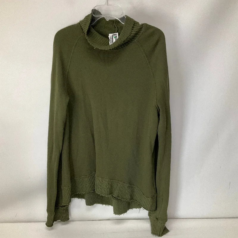 Big Savings TOP LS  CMA in GREEN, Size: L