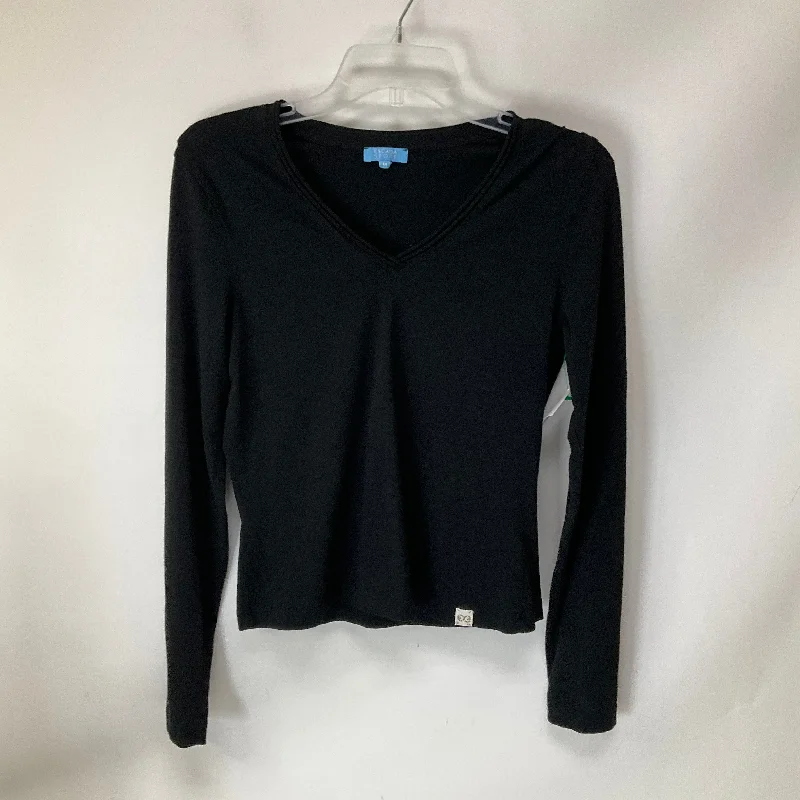 Buy Now Top Long Sleeve By Escada In Black, Size: M