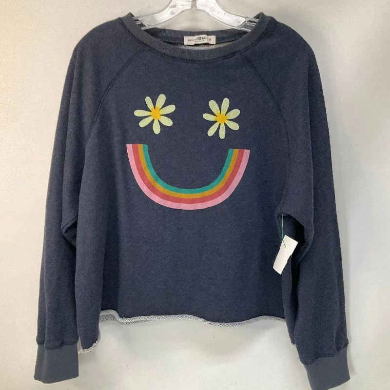 Extra Discounts Top Long Sleeve By Natural Life In Blue, Size: M