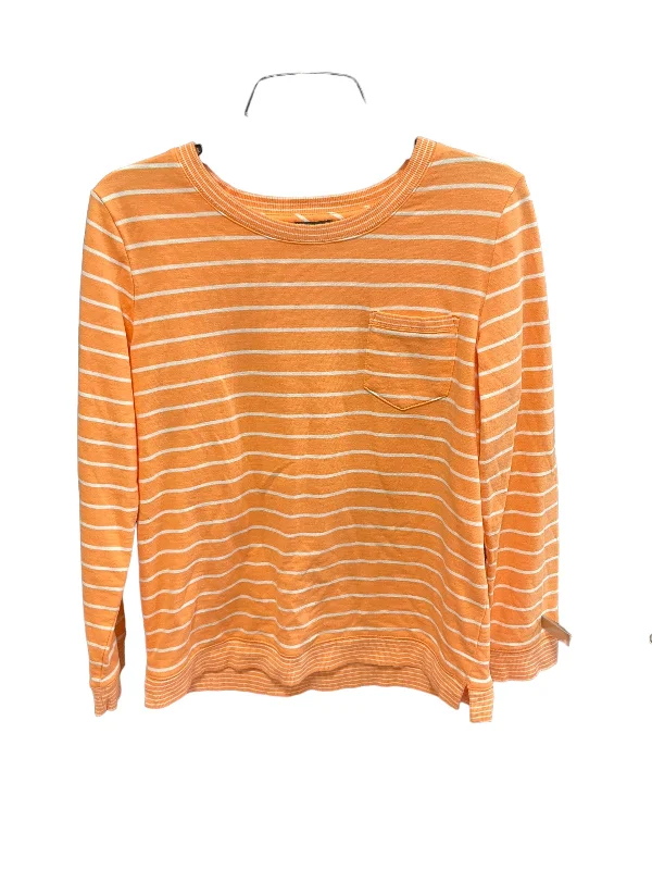 Price Reduction Top Long Sleeve By Talbots In Orange, Size: S