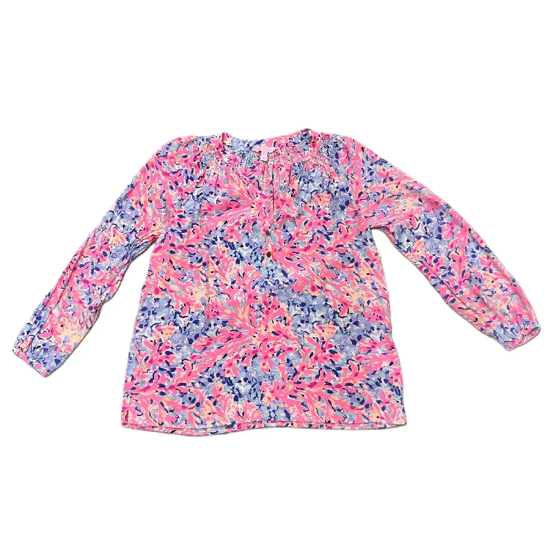 Clearance Event Top Long Sleeve Designer By Lilly Pulitzer  Size: M