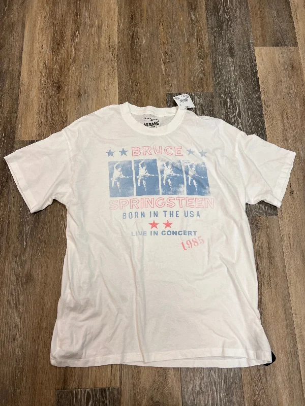 Lowest Price Top Short Sleeve By American Eagle In White, Size: M