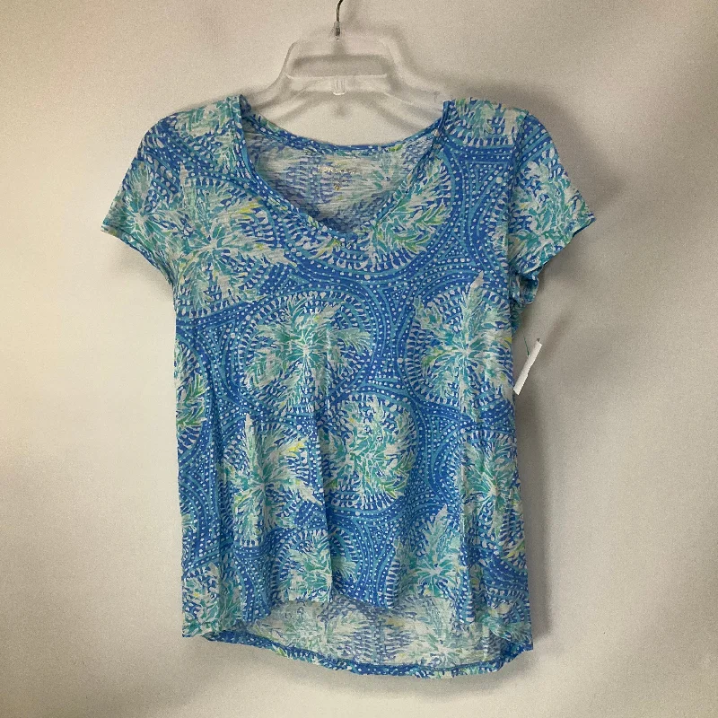 Value Deals Top Short Sleeve By Lilly Pulitzer In Blue, Size: S