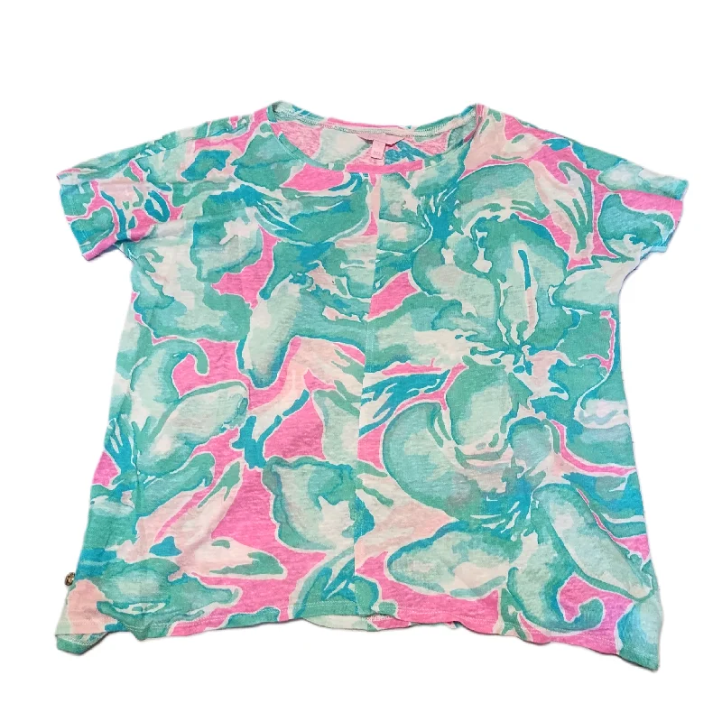 Exclusive Access Top Short Sleeve Designer By Lilly Pulitzer  Size: S