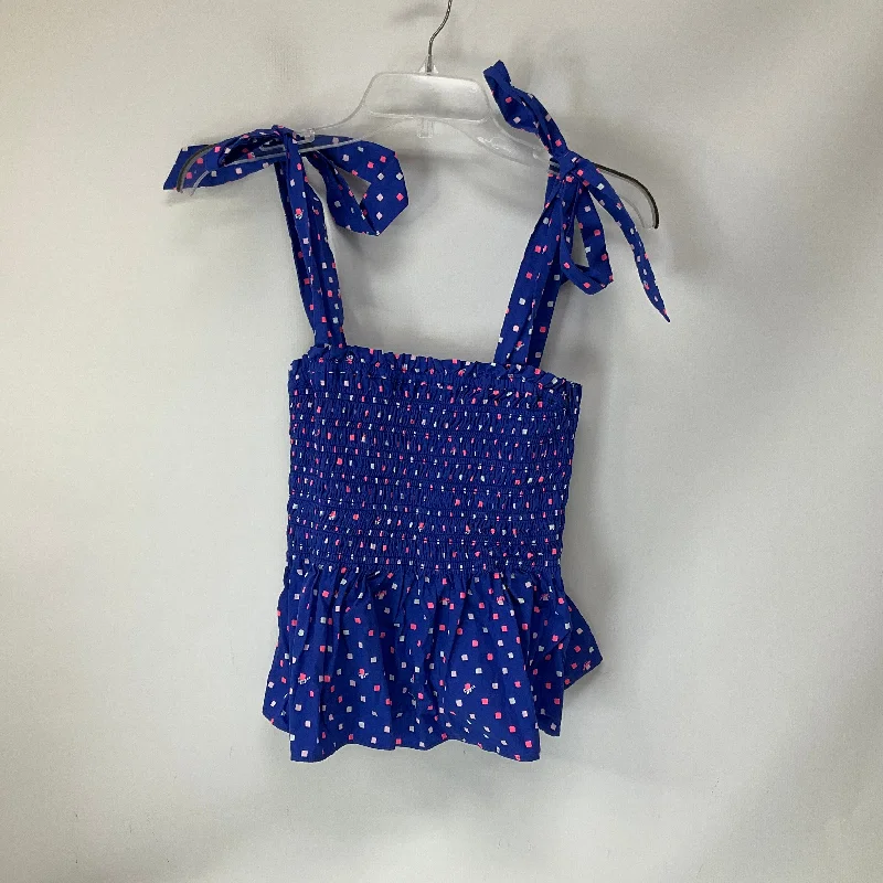 Discount Deals Top Sleeveless By Lilly Pulitzer In Blue, Size: Xs