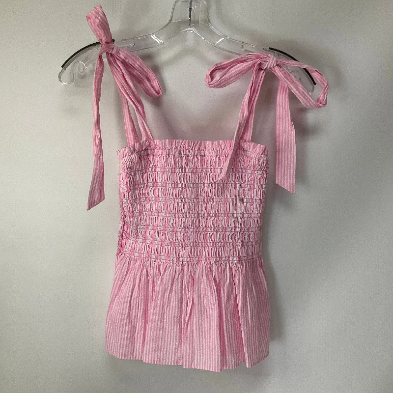 Final Clearance Top Sleeveless By Lilly Pulitzer In Pink, Size: Xs