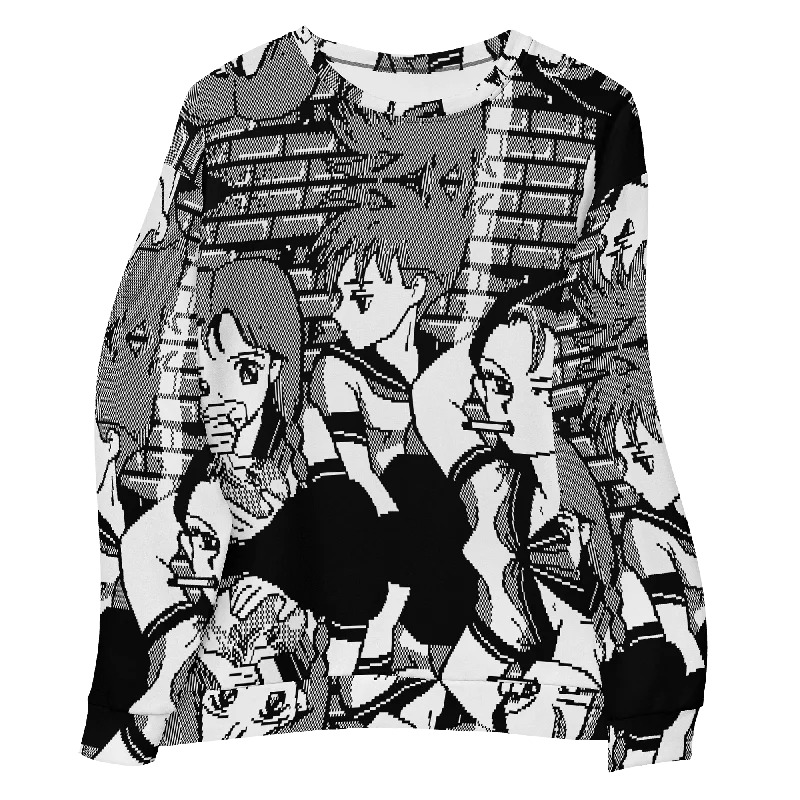 Stock Up and Save Girlz® All-Over Unisex Sweatshirt