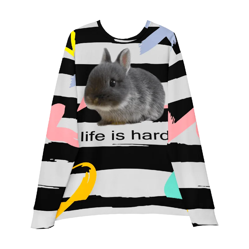Savings Galore Life Is Hard Remix® Unisex Sweatshirt (7 pieces for sale)